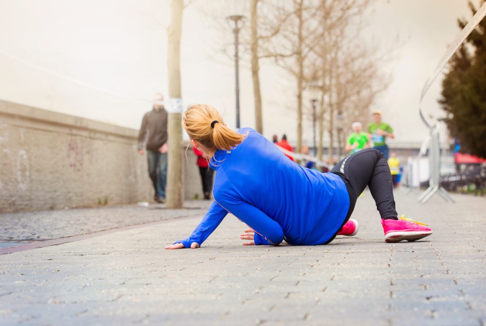 Don't contact the council straight after an injury in the street